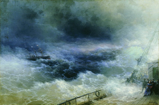 Мощь океана на картинах Ивана Айвазовского