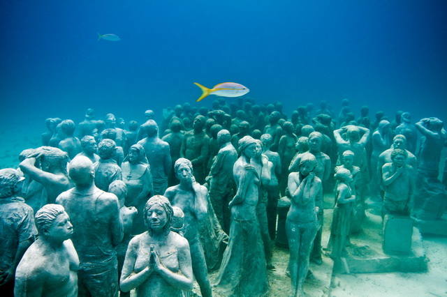 Подводная галерея Канкуна