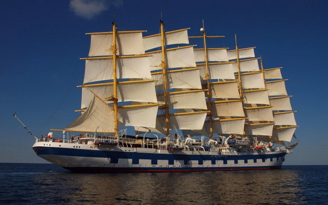 Дизайн и конструкция парусника Royal Clipper