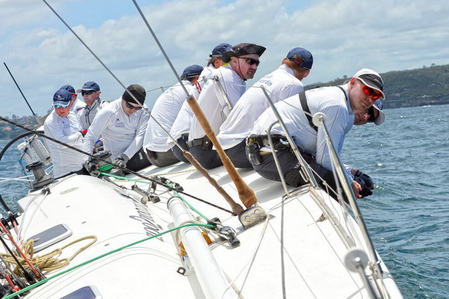 Российская команда в гонке Rolex Sydney Hobart 2016